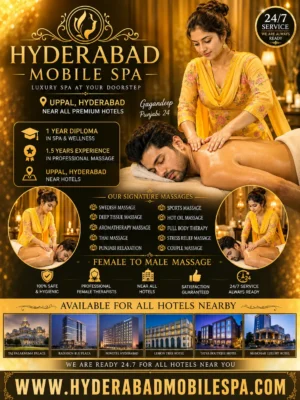 Full Body Massage in Uppal 24:7 Hotel and Outcall Spa Service hyderabad